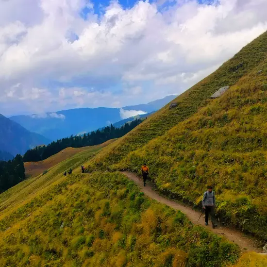 Chandarnahan Lakes Trek , a serene trek in Pabbar Valley, High In Himalayas